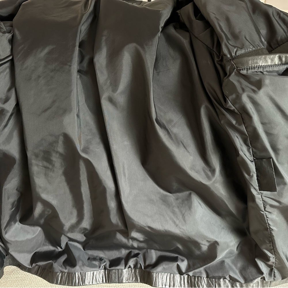 Kenneth Cole Reaction black Leather Jacket - Picture 11 of 11